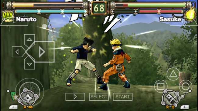 [PSP] Naruto: Ultimate Ninja Heroes 3