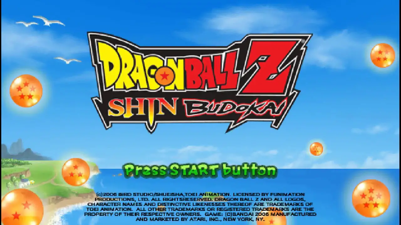 [PSP] Dragon Ball Z: Shin Budokai 1