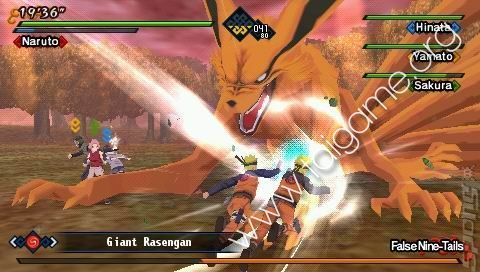 [PSP] Naruto Shippuden – Kizuna Drive 4