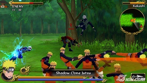 [PSP] Naruto Shippuden – Legends 4