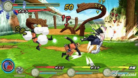 [PSP] Naruto Shippuden – Ultimate Ninja Heroes 3 4