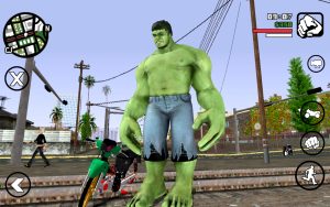 GTA SAN MOD HULK XE ĐỘ ANDROID 1