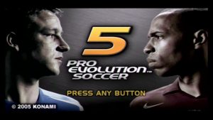 [PSP] PES 2005 – Pro Evolution Soccer 2005 1