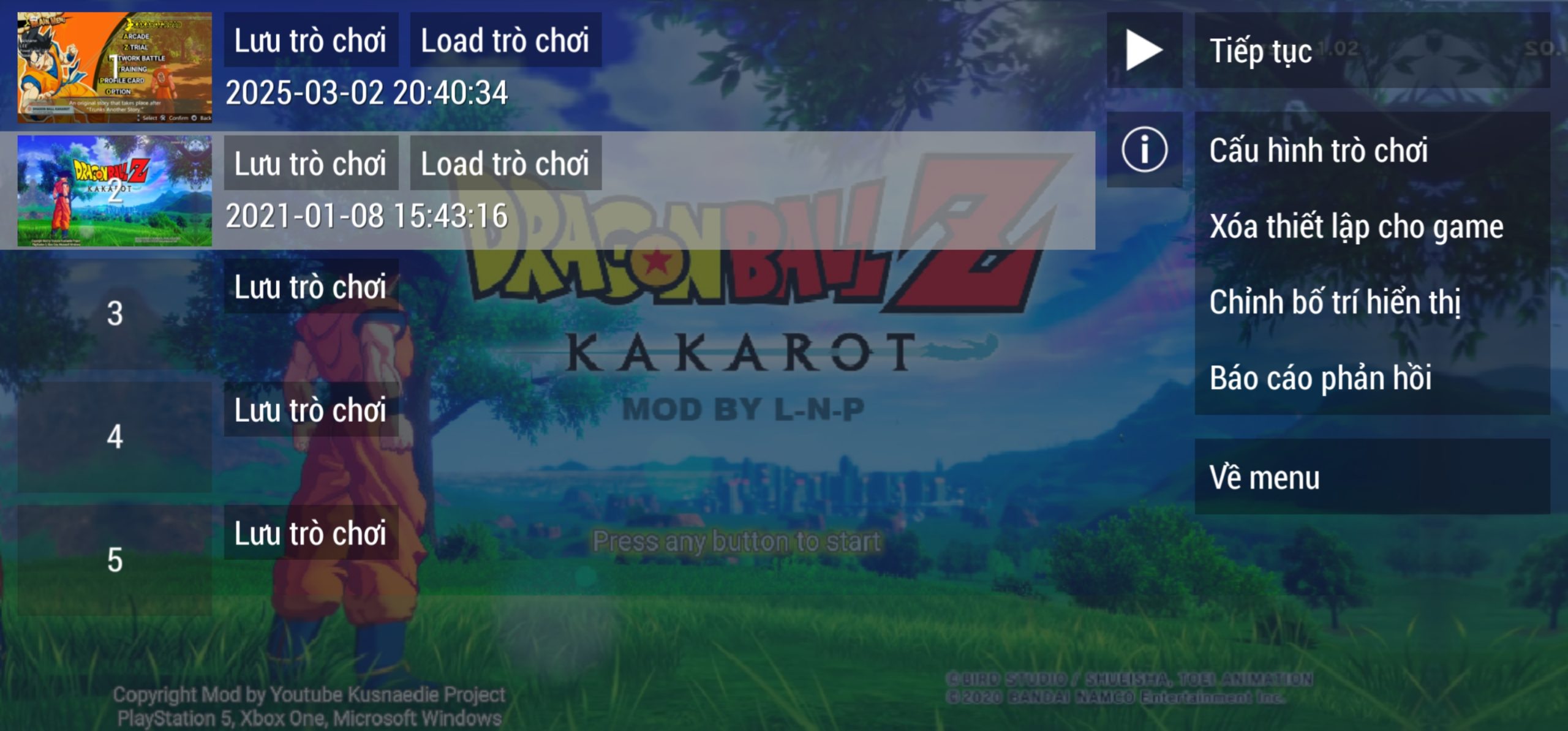 [PSP] Dragon Ball Z Kakarot 2
